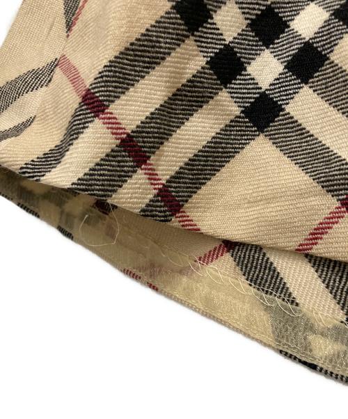 BURBERRY LONDON（バーバリーロンドン）BURBERRY LONDON (バーバリーロンドン) チェックスカート ベージュ サイズ:Sの古着・服飾アイテム