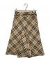 BURBERRY LONDON (バーバリーロンドン) チェックスカート ベージュ サイズ:S：8000円