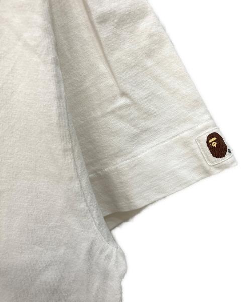A BATHING APE（アベイシングエイプ）A BATHING APE (アベイシングエイプ) 90’s プリントTシャツ ホワイト サイズ:Lの古着・服飾アイテム