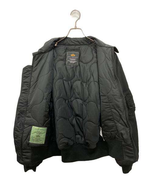 ALPHA（アルファ）ALPHA (アルファ) BACK FLYING A CORE SPEC ブラック サイズ:Lの古着・服飾アイテム