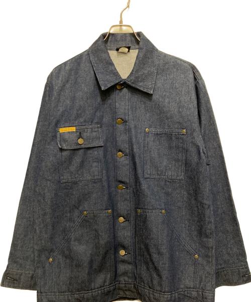PRISON BLUES（プリズンブルース）PRISON BLUES (プリズンブルース) Denim Yard Coat インディゴ サイズ:01の古着・服飾アイテム