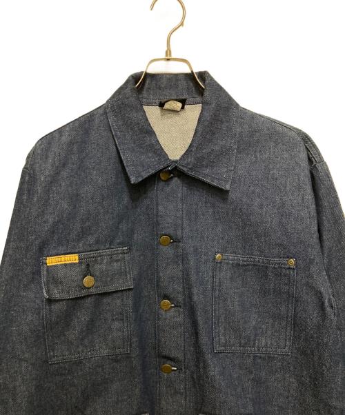 PRISON BLUES（プリズンブルース）PRISON BLUES (プリズンブルース) Denim Yard Coat インディゴ サイズ:01の古着・服飾アイテム