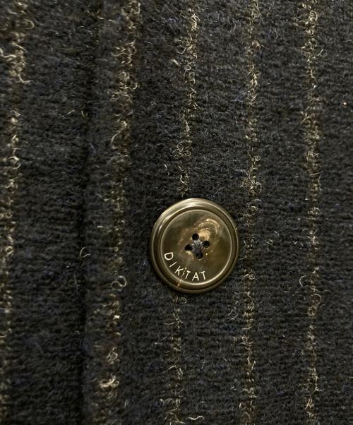 DIKTAT（ディクタクト）diktat (ディクタクト) ウールジャケット ブラック サイズ:46の古着・服飾アイテム