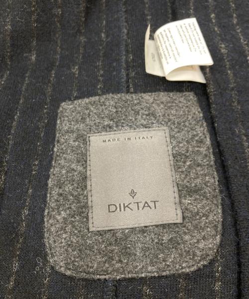 DIKTAT（ディクタクト）diktat (ディクタクト) ウールジャケット ブラック サイズ:46の古着・服飾アイテム