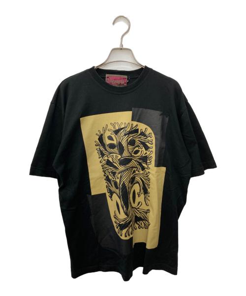 NEMETH（ネメス）Nemeth (ネメス) グラフィックtシャツ ブラック サイズ:Ｍの古着・服飾アイテム
