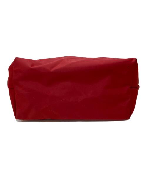 LONGCHAMP（ロンシャン）LONGCHAMP (ロンシャン) ル・プリアージュ ハンドバッグ レッドの古着・服飾アイテム