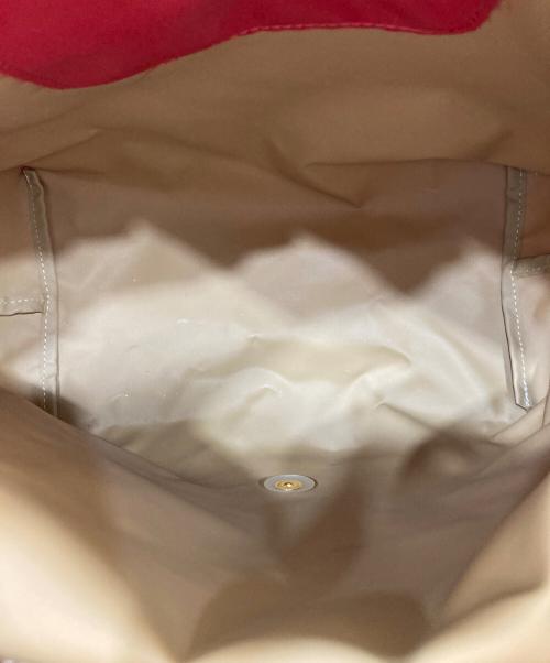 LONGCHAMP（ロンシャン）LONGCHAMP (ロンシャン) ル・プリアージュ ハンドバッグ レッドの古着・服飾アイテム