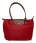 LONGCHAMP（ロンシャン）の古着「ル・プリアージュ ハンドバッグ」｜レッド