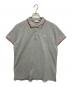 MONCLER（モンクレール）の古着「MAGLIA POLO MANICA CORTA」｜グレー