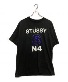 stussy（ステューシー）の古着「LOCAL NO.4プリントTシャツ」｜ブラック
