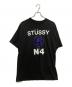 stussy（ステューシー）の古着「LOCAL NO.4プリントTシャツ」｜ブラック