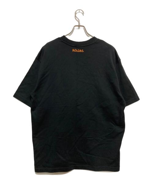 adidas（アディダス）adidas (アディダス) KORNコラボtシャツ ブラック サイズ:2XLの古着・服飾アイテム