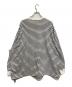 is-ness (イズネス) BALLOON BORDER LONG SLEEVE T-SHIRT ホワイト×ブラック サイズ:L：12000円