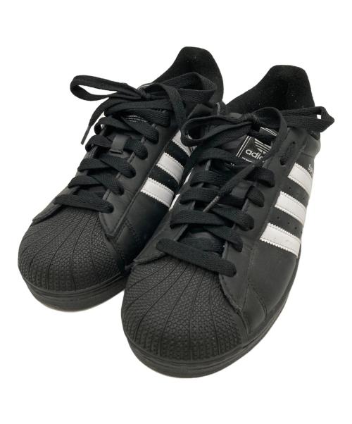 adidas（アディダス）adidas (アディダス) SUPERSTARⅡ ブラック サイズ:27の古着・服飾アイテム