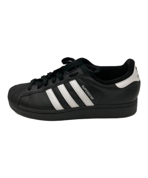 adidas（アディダス）adidas (アディダス) SUPERSTARⅡ ブラック サイズ:27の古着・服飾アイテム