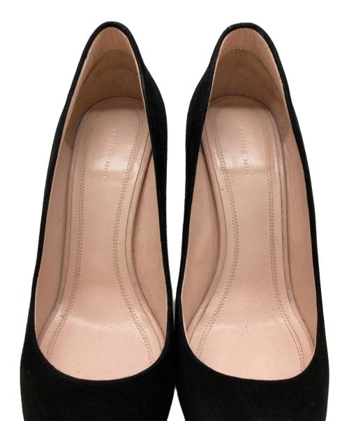CELINE（セリーヌ）CELINE (セリーヌ) スウェードパンプス ネイビー サイズ:37.5の古着・服飾アイテム
