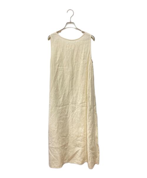 Vlas Blomme（ヴラスブラム）Vlas Blomme (ヴラスブラム) KL Heritage 60 レイヤードドレス ベージュ サイズ:2の古着・服飾アイテム
