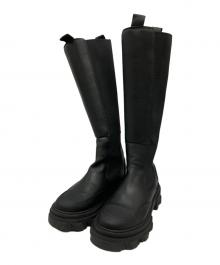 GANNI（ガニー）の古着「HIGH CHELSEA BOOT」｜ブラック