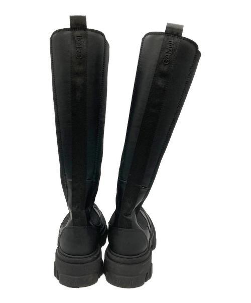 GANNI（ガニー）Ganni (ガニー) HIGH CHELSEA BOOT ブラック サイズ:37の古着・服飾アイテム