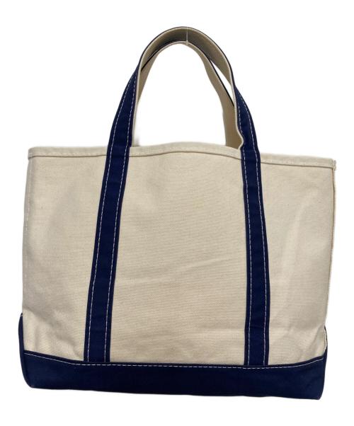 L.L.Bean（エルエルビーン）L.L.Bean (エルエルビーン) BOAT&TOTE ネイビー×アイボリーの古着・服飾アイテム