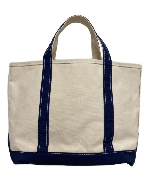 L.L.Bean（エルエルビーン）L.L.Bean (エルエルビーン) BOAT&TOTE ネイビー×アイボリーの古着・服飾アイテム