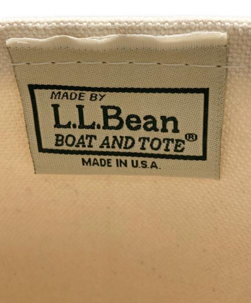 L.L.Bean（エルエルビーン）L.L.Bean (エルエルビーン) BOAT&TOTE ネイビー×アイボリーの古着・服飾アイテム