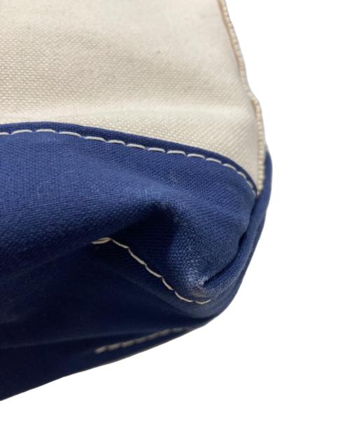 L.L.Bean（エルエルビーン）L.L.Bean (エルエルビーン) BOAT&TOTE ネイビー×アイボリーの古着・服飾アイテム