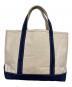 L.L.Bean（エルエルビーン）の古着「BOAT&TOTE」｜ネイビー×アイボリー