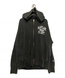 Champion×FRAMeWORK（チャンピオン×フレームワーク）の古着「別注REVERSEWEAVE ZIPフード ジャケット」｜ブラック
