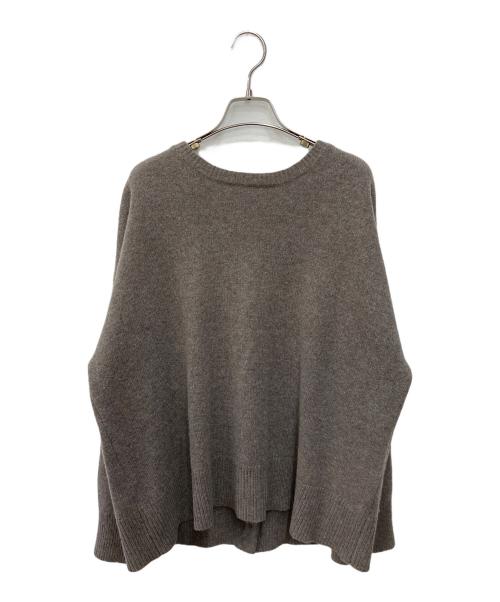 JOURNAL STANDARD relume（ジャーナルスタンダード レリューム）JOURNAL STANDARD relume (ジャーナルスタンダード レリューム) ウールカシミヤクルーネック2WAY ブラウン サイズ:FREEの古着・服飾アイテム