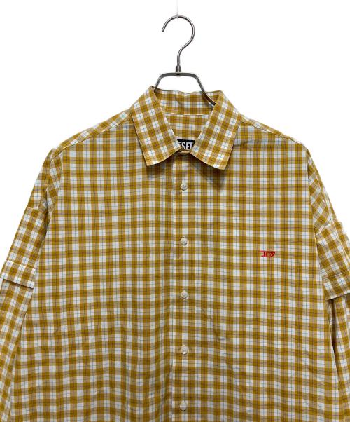 DIESEL（ディーゼル）DIESEL (ディーゼル) S-DOUBLER イエロー サイズ:Sの古着・服飾アイテム