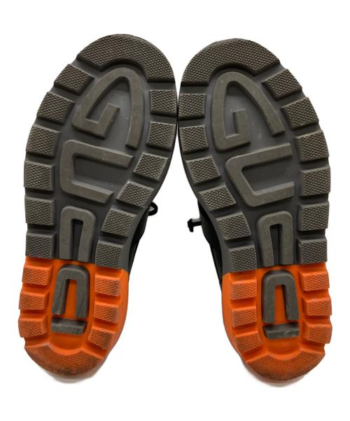 GUCCI（グッチ）GUCCI (グッチ) CGレースアップシューズ ブラック×オレンジ サイズ:7の古着・服飾アイテム