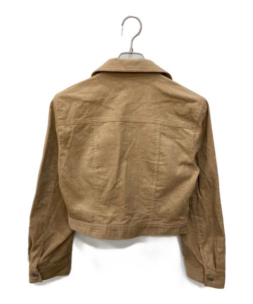 ANDMARY（アンドマリー）ANDMARY (アンドマリー) Elsa corduroy jacket エルサ コーデュロイ ジャケット ブラウン サイズ:Freeの古着・服飾アイテム