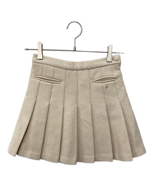 ANDMARY（アンドマリー）ANDMARY (アンドマリー) Zoey stand neck jacket　ゾーイ スタンド ネック ジャケット ベージュ サイズ:Fの古着・服飾アイテム