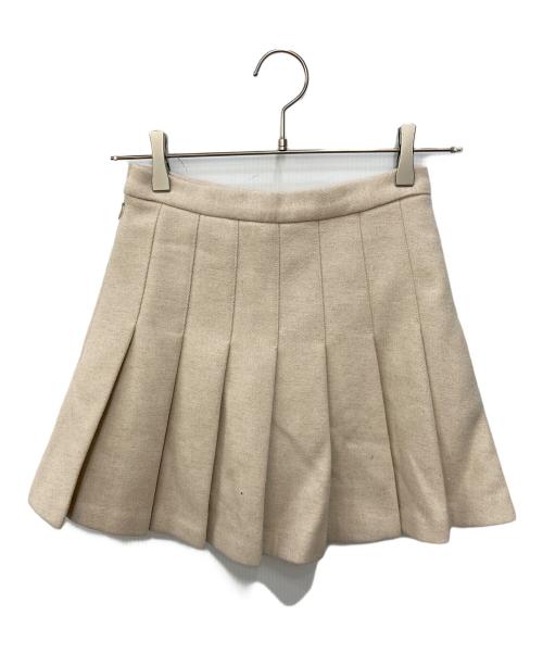 ANDMARY（アンドマリー）ANDMARY (アンドマリー) Zoey stand neck jacket　ゾーイ スタンド ネック ジャケット ベージュ サイズ:Fの古着・服飾アイテム