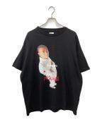 WACKO MARIAワコマリア）の古着「狂気の桜プリントTシャツ」｜ブラック
