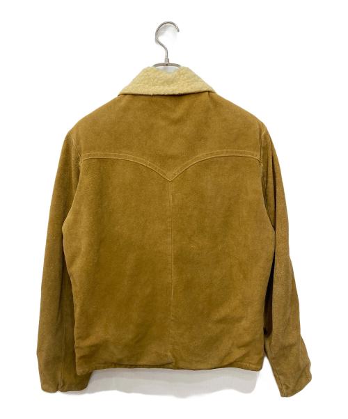 the rodeo shop（the rodeo shop）the rodeo shop (the rodeo shop) スウェードランチジャケット ベージュ サイズ:表記無の古着・服飾アイテム