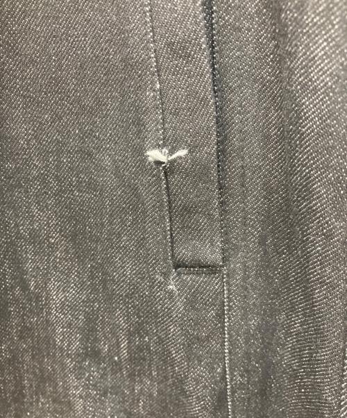 JCAESAR（ジェイシーザー）JCAESAR (ジェイシーザー) wide denim pants　ワイド デニム パンツ ブラック サイズ:Ｌの古着・服飾アイテム