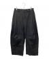 JCAESAR（ジェイシーザー）の古着「wide denim pants　ワイド デニム パンツ」｜ブラック
