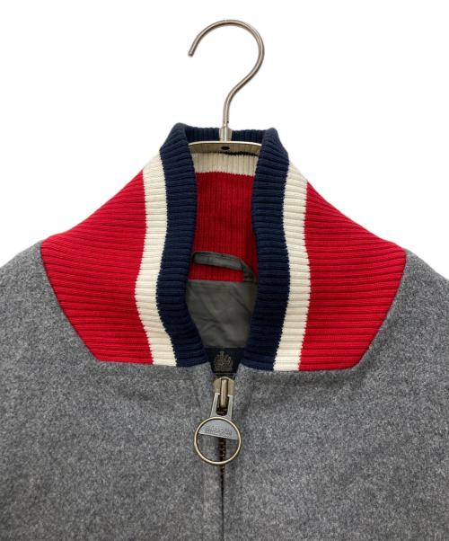 Barbour（バブアー）Barbour (バブアー) メルトンボンバージャケット グレー サイズ:XLの古着・服飾アイテム