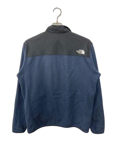 THE NORTH FACE（ザ ノース フェイス）THE NORTH FACE (ザ ノース フェイス) マウンテンバーサマイクロジャケット ブルー×ブラック サイズ:XLの古着・服飾アイテム