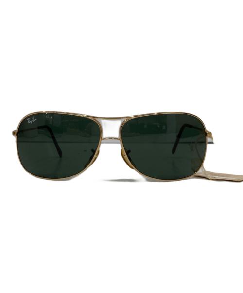 RAY-BAN（レイバン）RAY-BAN (レイバン) サングラス ゴールド×ブラウン サイズ:64□13の古着・服飾アイテム