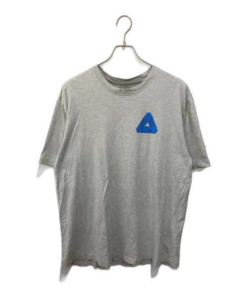 PALACE（パレス）PALACE (パレス) TRI-SLIME-T-SHIRT　トライ スライム ティーシャツ グレー サイズ:XLの古着・服飾アイテム