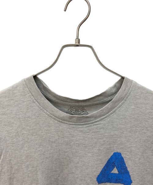 PALACE（パレス）PALACE (パレス) TRI-SLIME-T-SHIRT　トライ スライム ティーシャツ グレー サイズ:XLの古着・服飾アイテム