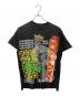 stussy（ステューシー）の古着「グラフィックプリントTシャツ」｜ブラック