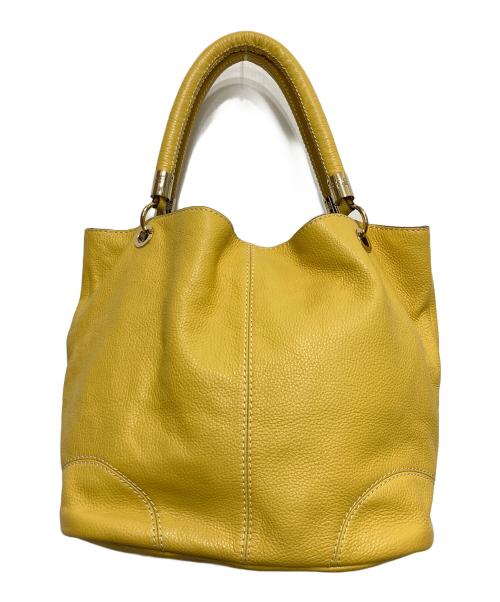 LANCEL（ランセル）LANCEL (ランセル) フレンチフレアトートバッグ イエローの古着・服飾アイテム