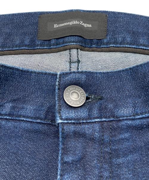 ERMENEGILDO ZEGNA（エルメネジルド・ゼニア）Ermenegildo Zegna (エルメネジルド・ゼニア) NARROW FIT デニムパンツ インディゴ サイズ:34の古着・服飾アイテム