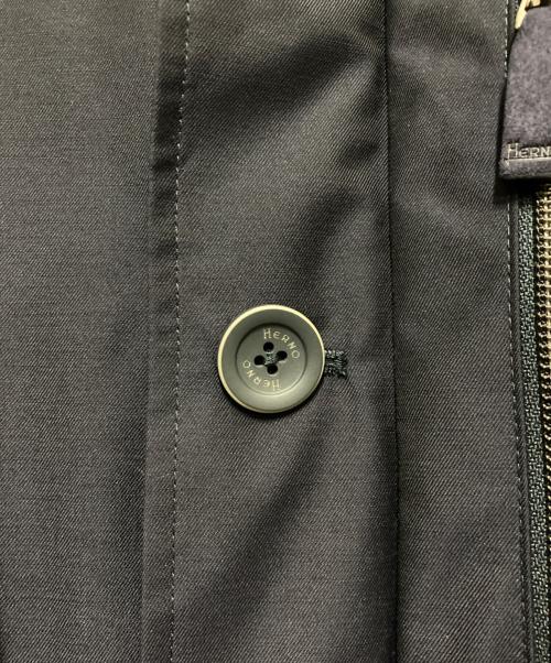 HERNO（ヘルノ）HERNO (ヘルノ) 撥水 ライトフレイム スタンドカラーブルゾン ネイビー サイズ:46の古着・服飾アイテム