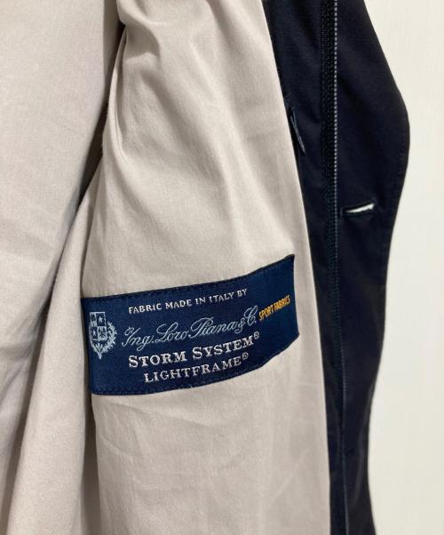 HERNO（ヘルノ）HERNO (ヘルノ) 撥水 ライトフレイム スタンドカラーブルゾン ネイビー サイズ:46の古着・服飾アイテム