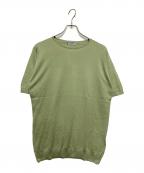 JOHN SMEDLEYジョンスメドレー）の古着「シーアイランドコットンBELDEN T-SHIRT」｜グリーン
